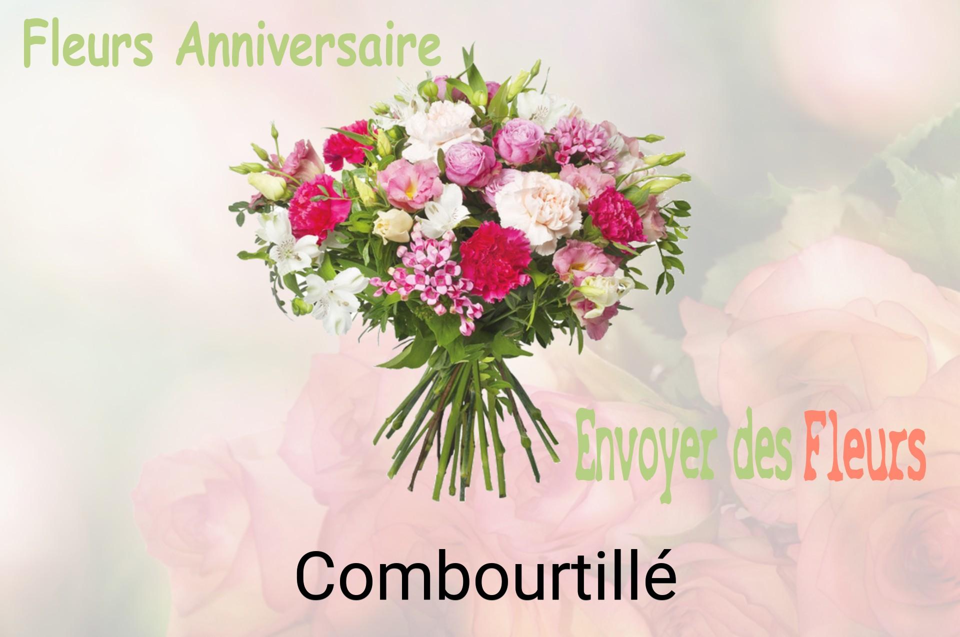 Bouquet de fleurs d’anniversaire livré à Combourtillé