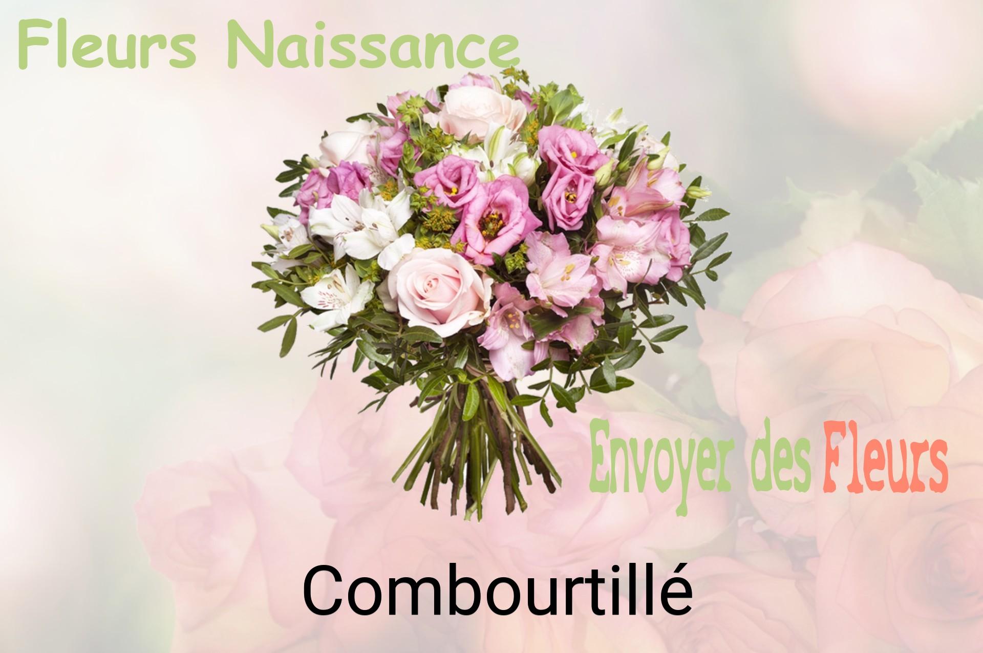 Bouquet de fleurs de naissance livré à Combourtillé